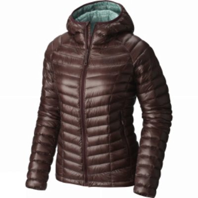 Mountain Hardwear Women's Ghost Whisperer Down Hooded Jacket Purple Plum
